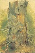 Ivan Shishkin Bark on Dried Up Tree oil